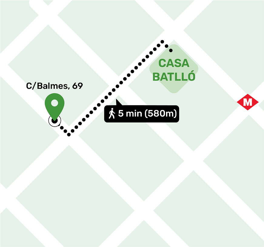 Mapa de Rambla Catalunya