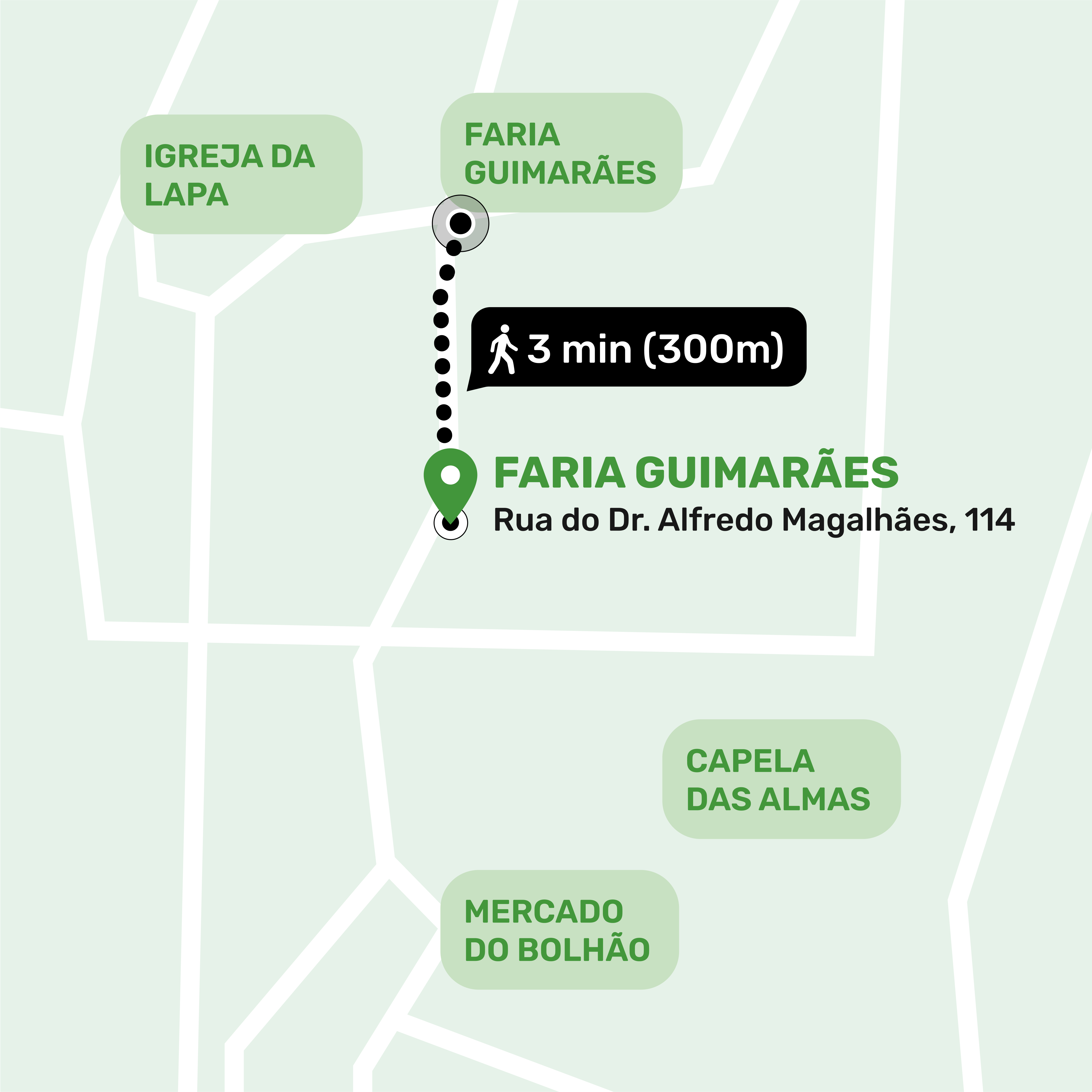 Mapa de Faria Guimarães