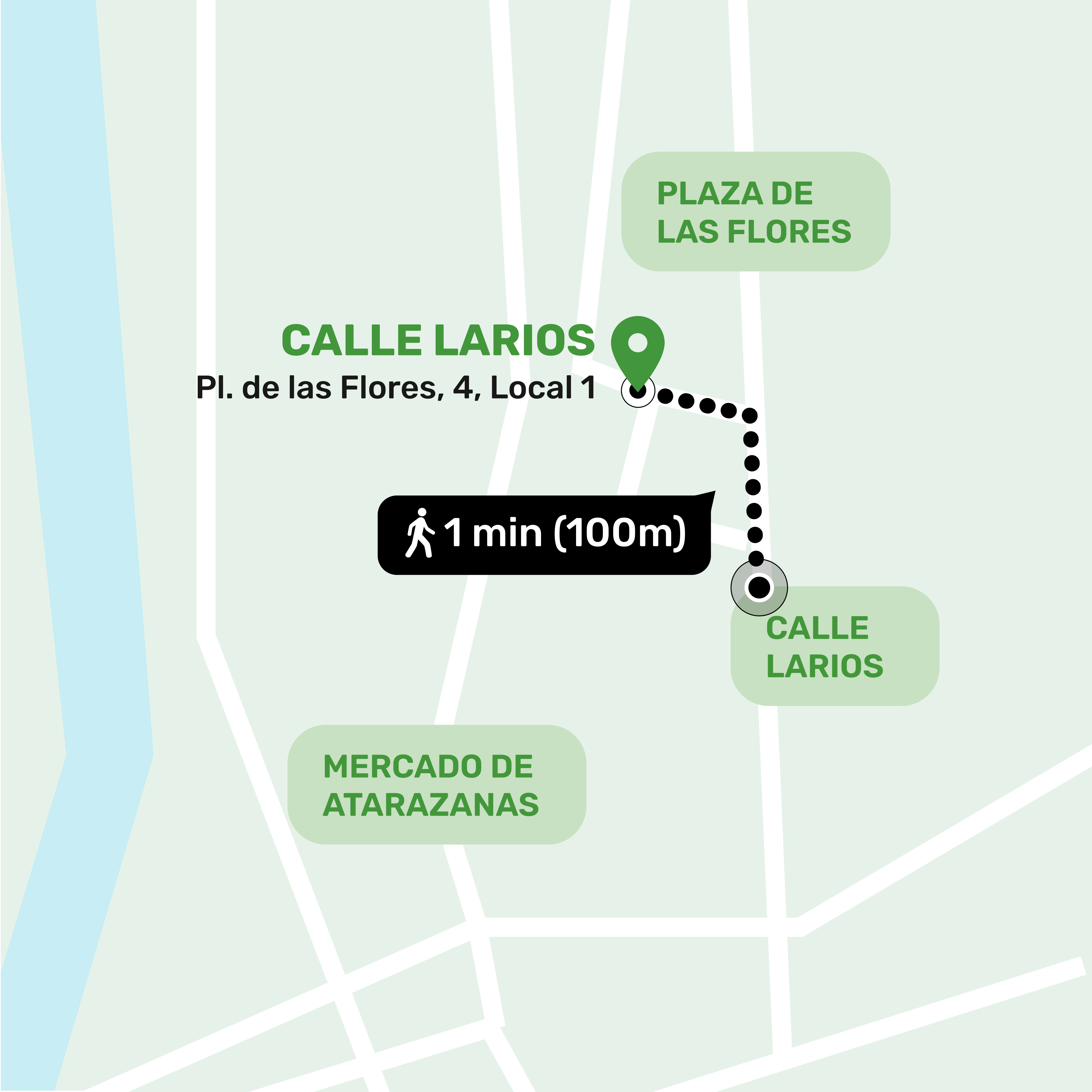 Mapa de Calle Larios