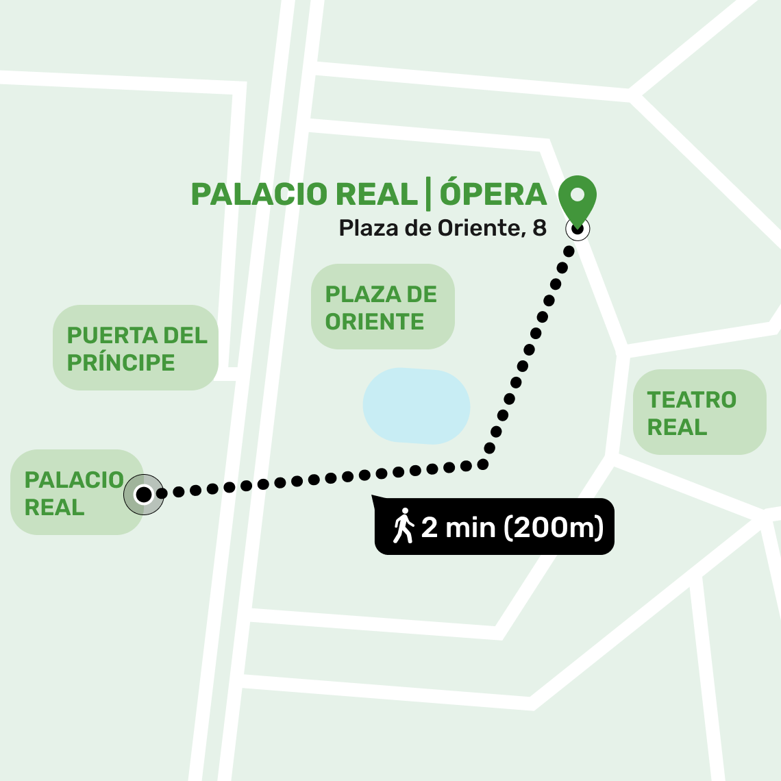 Mapa de Palacio Real