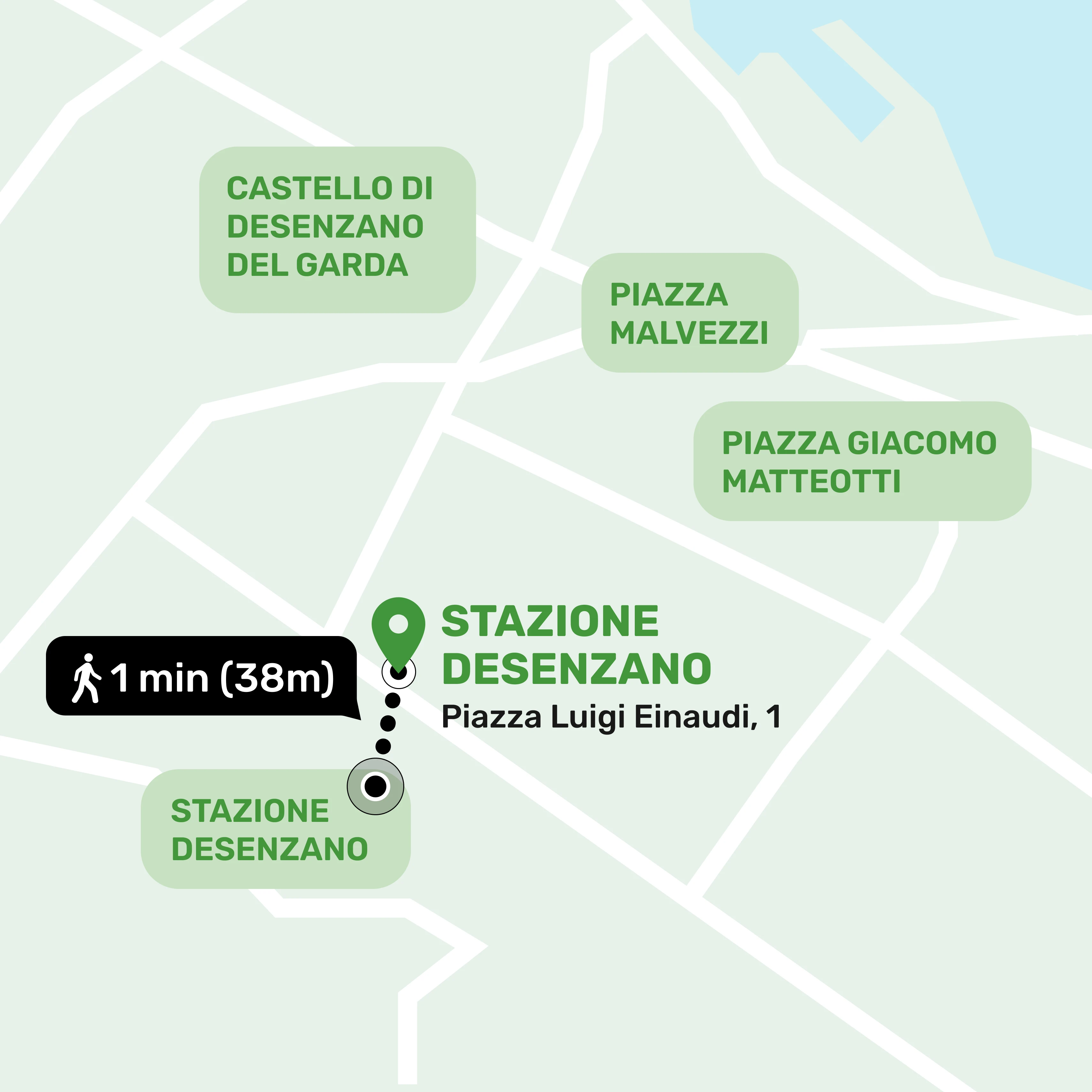 Mapa de Stazione Desenzano