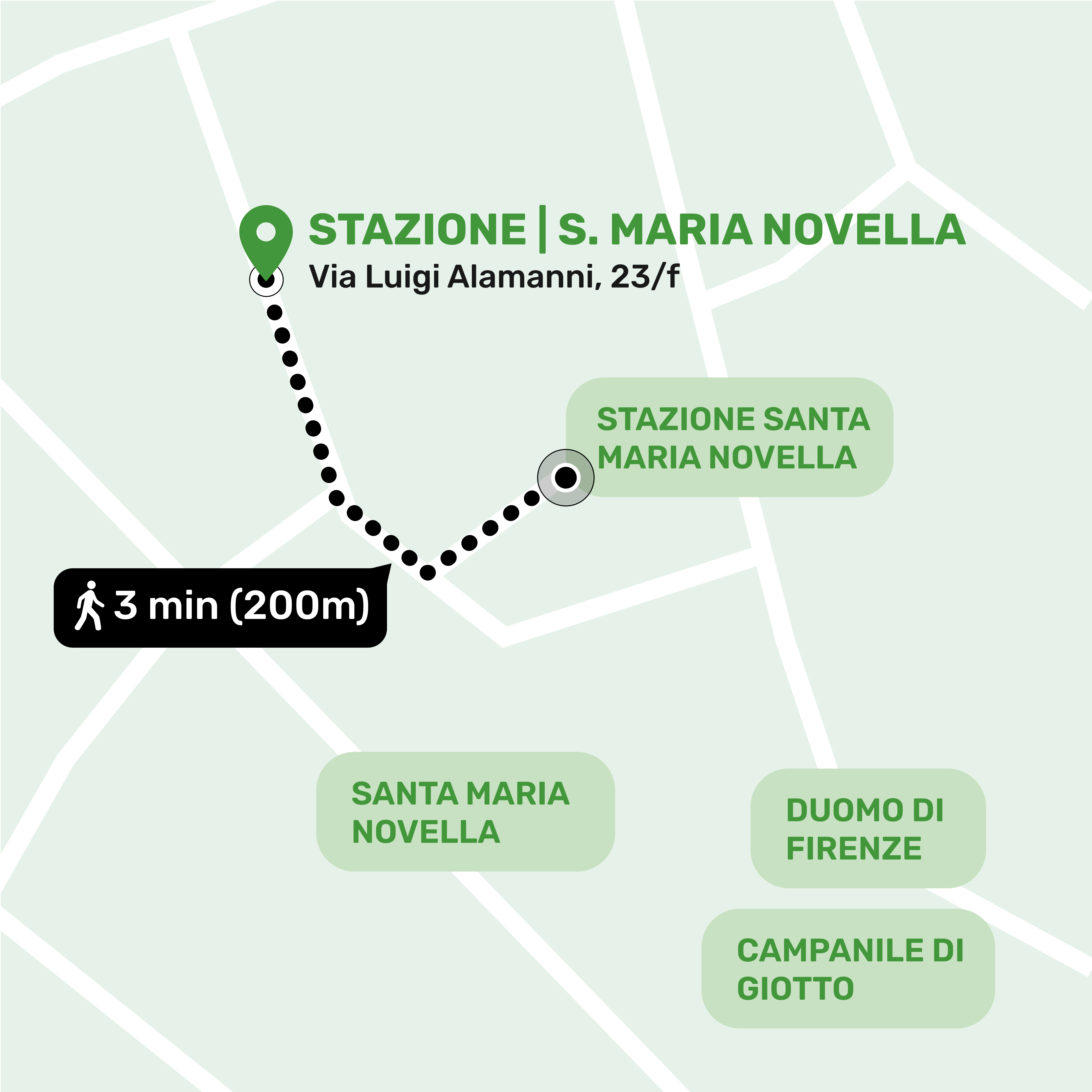 Mapa de Santa Maria Novella