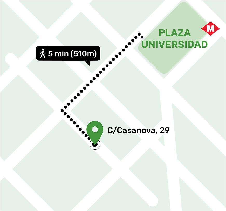 Mapa de Universitat