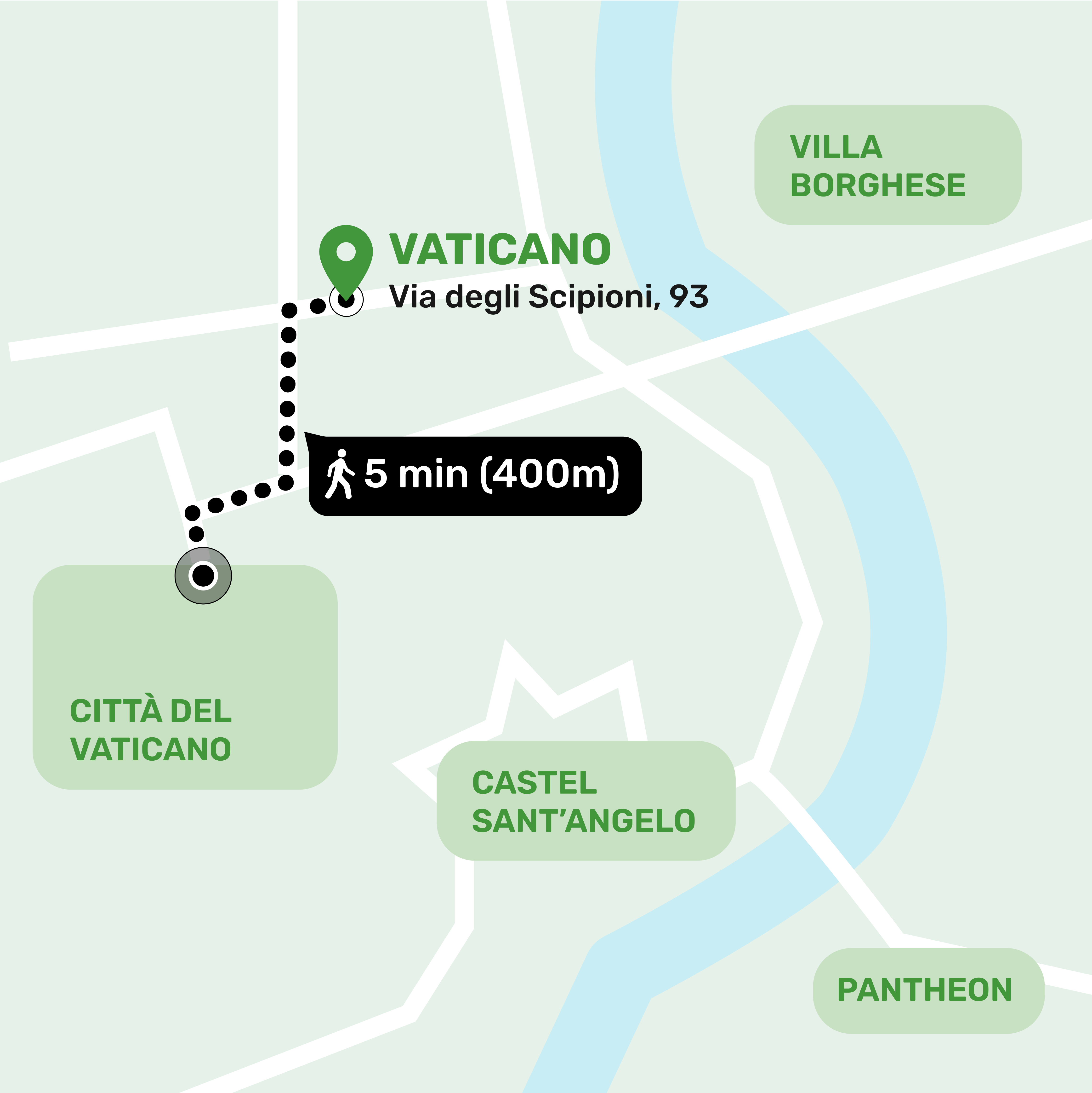 Mapa de Vaticano